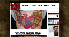 Desktop Screenshot of hulamoontattoo.com